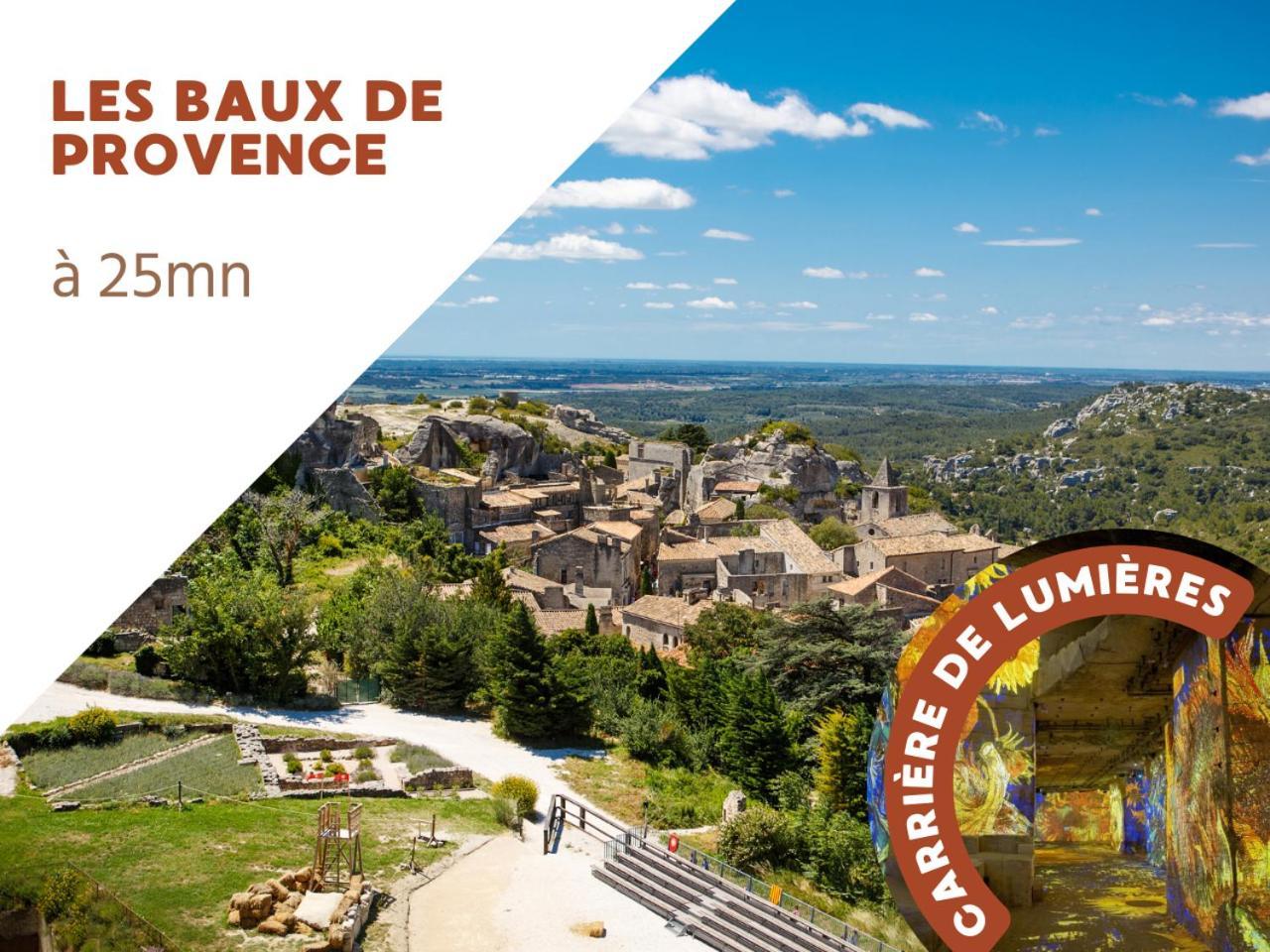 Superbe Appartement De Charme A 10Mn De Saint-Remy Noves Buitenkant foto